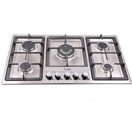 اجاق گاز 5 شعله استیل S501 السا استیل